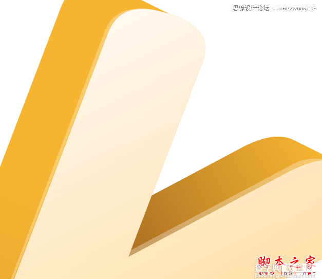 Illustrator制作可爱清爽颜色各异的立体字教程10