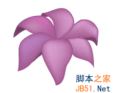 Illustrator(AI)利用渐变网格工具设计制作春意盎然的花朵实例教程5