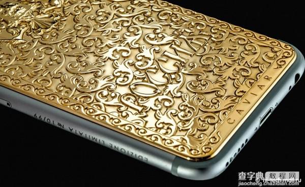 黄金版iPhone 6发售 全球限量99台出自意大利奢华厂商Caviar28