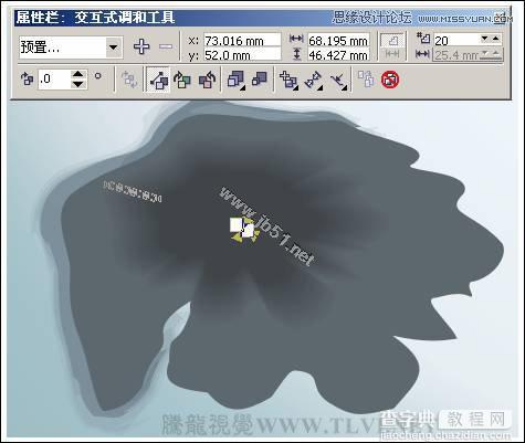 CorelDRAW(CDR)制作(绘制)中国风水墨国画实例教程分享11
