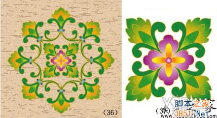Illustrator(AI)设计打造古典花纹壁纸图实例教程12