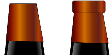 CorelDRAW绘制红酒酒瓶教程7