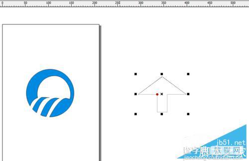 用CorelDRAW曲线绘制图形标志24