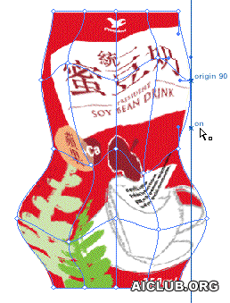 技巧:AI里变形位图的操作技巧8