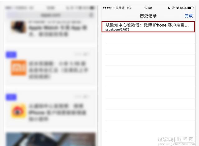 苹果iPhone的Safari浏览器使用技巧图解5