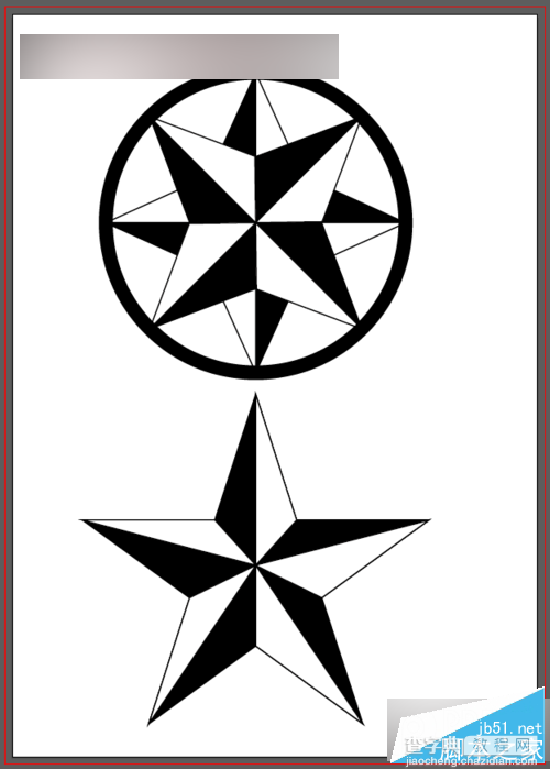 AI绘制星形logo标志的两种方法介绍29