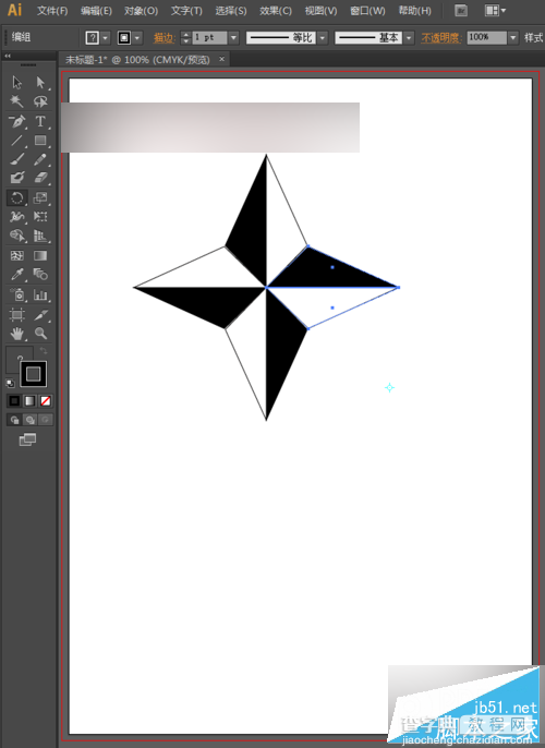 AI绘制星形logo标志的两种方法介绍17