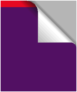 FreeHand使用教程：创建紫色纸张页面卷边效果21