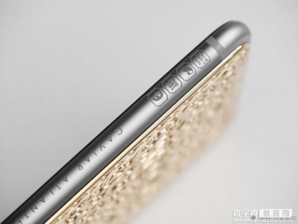 黄金版iPhone 6发售 全球限量99台出自意大利奢华厂商Caviar24
