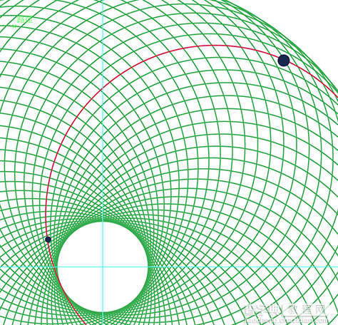 AI教程：利用Illustrator制作漂亮的螺旋圆点花纹5