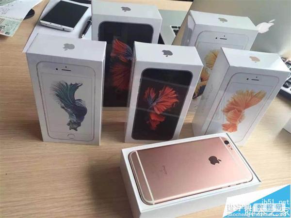 国行iPhone 6S到货真机开箱:玫瑰金版最吸引眼球4