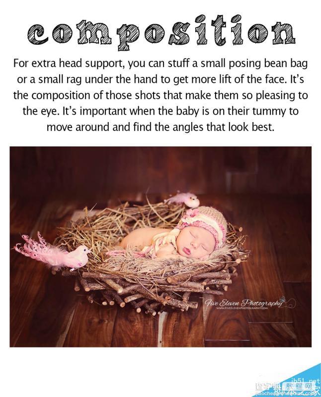 自然光下可爱的新生婴儿照拍照造型指南课程16