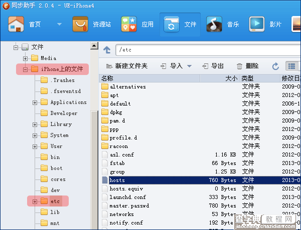 iPhone iPad等iOS 设备上配置修改 hosts 方法2