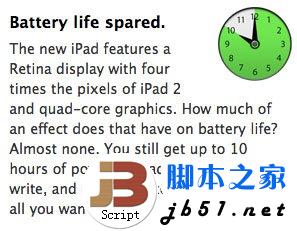 iPad 3(new iPad)为什么电量显示为100%时还在继续充电1