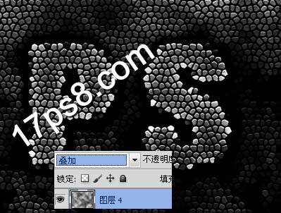 photoshop设计制作质感石头字特效13