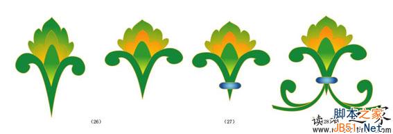 Illustrator(AI)设计打造古典花纹壁纸图实例教程8