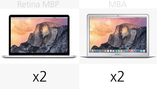 新款Macbook Pro和Macbook Air参数对比16
