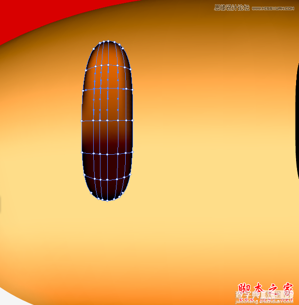 Illustrator绘制立体3D外观效果的逼真蘑菇30
