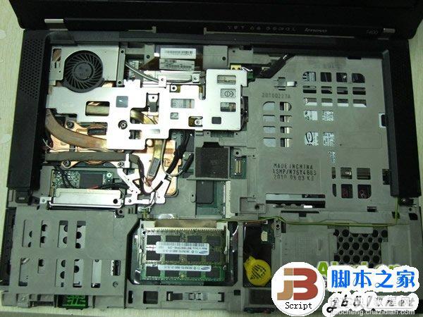 ThinkPad T400 笔记本详细拆机过程 清理风扇(图文教程)6