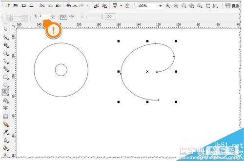 CDR简单设计漂亮的螺旋式标志4
