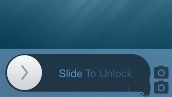 iOS8越狱插件BlueSlide2：让解锁滑动条重回iOS8界面1