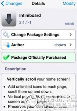 infiniboard怎么用？ios8越狱插件infiniboard使用方法1