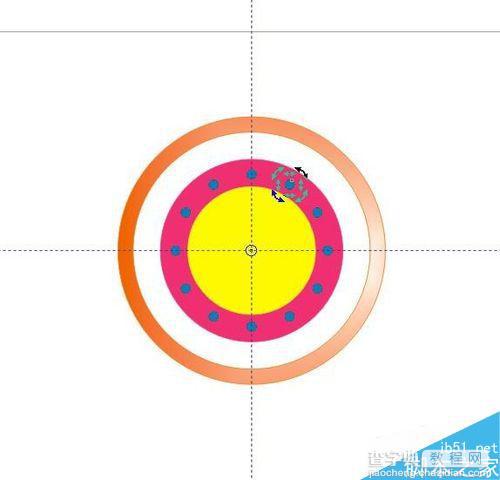 CorelDRAW简单绘制可爱的卡通圆表14