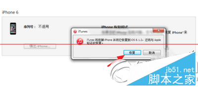 苹果iphone6s怎么刷机？iphone6s刷机方法图文教程10