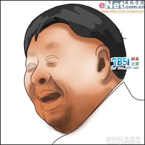 追忆：Photoshop速写相声大师马季7