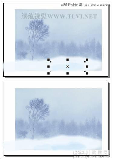 用CorelDRAW绘制雪地中的唯美女孩教程8