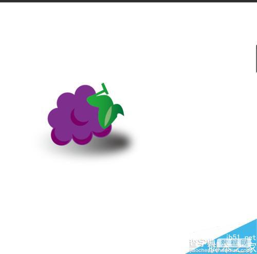 Ai绘制卡通风格的紫葡萄11