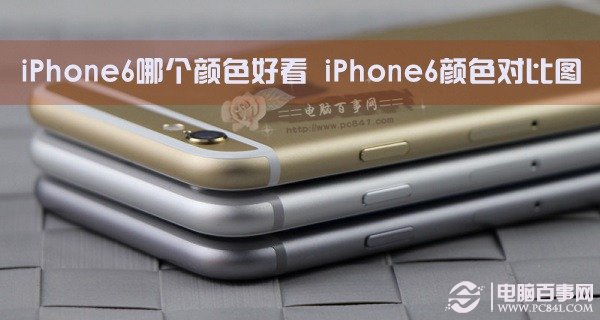 苹果iPhone6哪款颜色好看？iPhone6颜色对比图1