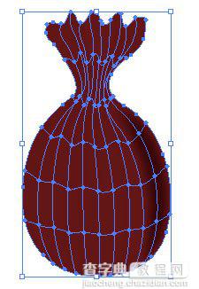 Illustrator 英文教程 渐层网格工具6