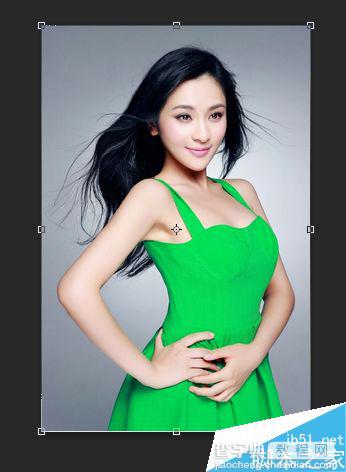PS怎么对图片进行旋转操作?3