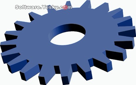 CDR绘制不同风格的齿轮效果实例教程14