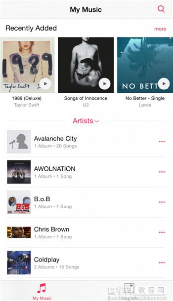 iOS8.4 beta1火速发布，带来全新音乐应用4