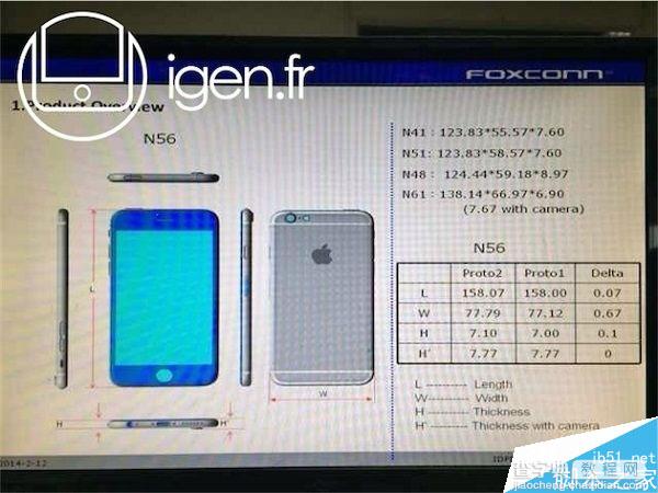 iPhone6/6 Plus的长度多少厘米?宽度多少厘米?2