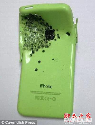 诺基亚算啥，iPhone5C竟然能挡子弹！3