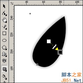 Coreldraw(CDR)设计绘制美丽的具有宣纸效果的中国画荷花蜻蜓图实例教程3