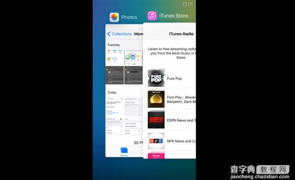 [视频演示]iOS 9应用后台切换器采用全新设计1