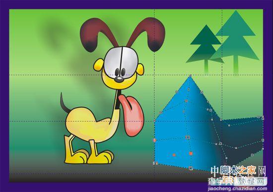 CorelDRAW(CDR)设计绘制一只卡通可爱的小狗鼠绘实例教程45