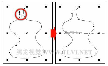 CorelDRAW中手绘工具的使用方法和操作技巧介绍8