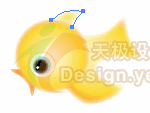 Illustrator(AI)设计打造三只颜色的可爱的卡通小鸟实例教程8