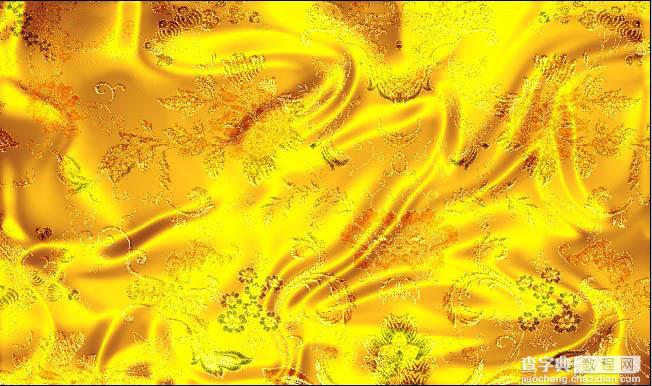 Photoshop设计制作带有浮雕花纹的玉石字24