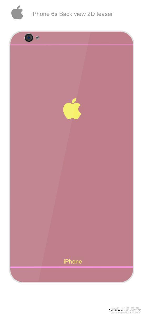 概念版iPhone 6S设计图再曝:采用玫瑰金色2