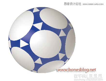 世界杯专题：用Illustrator绘制超酷的世界杯足球11