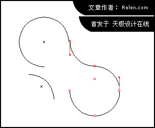 AI制作水滴造型标志方法和过程介绍15