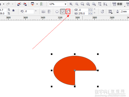 入门:CDR中椭圆工具使用方法介绍8