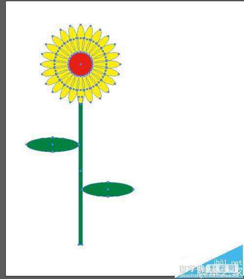 AI怎么画向日葵花? AI绘制向日葵花朵的教程15