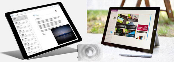 苹果iPad Pro VS 微软Surface Pro 3哪款配置更好更值得购买？1